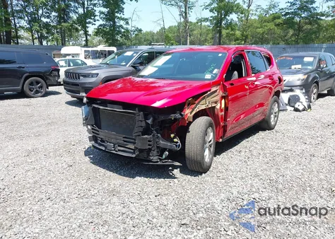 2020 Hyundai Santa Fe Sel/Sel Plus z USA, uszkodzony, nr VIN 5NMS3CAD5LH200881